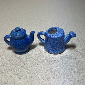 Mini ceramic teapot & watering can